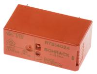 rt214730 TE Connectivity PCB Mount Power Relay, 230V ac Coil, 16A Switching Current, SPST