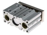 mgpm25tf-20z SMC Pneumatic Guided Cylinder - 25mm Bore, 20mm Stroke, MGP Series, Double Acting