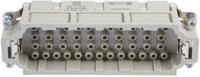 09320463001 HARTING Heavy Duty Power Connector Insert, 16A, Male, Han EE Series, 46 Contacts