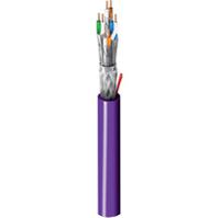 10gxe0207500 Belden10GXE02, 500m Cat6a, Purple Unterminated to Unterminated, S/FTP Shielded, Unterminated LSZH Sheath
