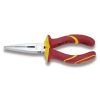 1162mq-160 BETA Long Nose Pliers, 160 mm Overall, Straight Tip, 56mm Jaw