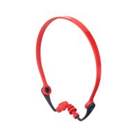 4932478135 Milwaukee Red Reusable Band Ear Plugs, 32dB Rated