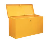 440-923 RS PRO Yellow Steel Lockable 1 Door Hazardous Substance Cabinet, 610mm x 1170mm x 460mm
