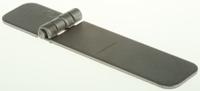 40406-abr Savigny Steel Strap Hinge, 85mm x 20mm x 1.5mm