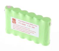 777-0406 RS PRO 7.2V NiMH Rechargeable Battery Pack, 2Ah - Pack of 1