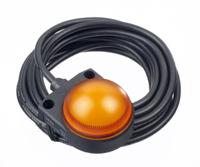 lh1d-d2hq4c30a Idec Orange Panel Mount Indicator, 24 V ac/dc, 24V dc, IP67