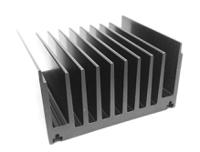 789-8589 RS PRO Heatsink, Universal Rectangular Alu, 0.48°C/W, 300 x 119 x 65mm