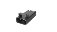 flhp3300 Amphenol Communications Solutions FLHP33 Series Straight Wire Mount PCB Socket, 3-Contact, 1-Row, 2.5mm Pitch, Poke-In
