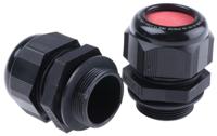 7tca297180r0012-excgm32sl Kopex-EX CGM Series Black Nylon Cable Gland, M32 Thread, 15mm min., 21mm max., IP66, IP68