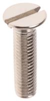 482-9388 RS PRO Slot M5 Countersunk Brass Machine Screws DIN 963 x 20.0mm