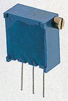 3296x-1-501lf 500Ω, Through Hole Trimmer Potentiometer 0.5W Side Adjust Bourns, 3296