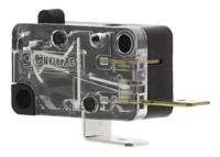 83-160-703 Crouzet Plunger Micro Switch, Tab Terminal, 6 A @ 250 V ac, SPST
