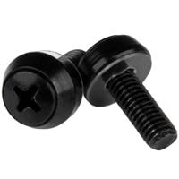 cabscrewsm6b StarTech.com CABS Series Screw for Use with Rack Mounting, M6mm Thread, 50 Piece(s), 0.1 x 0.1 x 0.1in