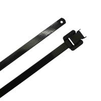 183-4164 RS PRO Cable Tie, Zig Zag, 125mm x 4.6 mm 316 Stainless Steel, Pk-100