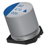 aha1010390m080r KYOCERA AVX 39μF Hybrid Aluminium Electrolytic Capacitor 80V dc, Surface Mount - AHA1010390M080R