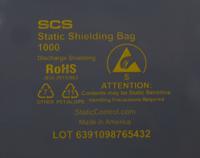 10046 SCS Static Shielding Bag 102mm(W)x 152mm(L)