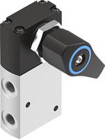 vhef-est-m32-m-g18 Festo Twist Selector 3/2 Pneumatic Manual Control Valve VHEF Series, G 1/8, 1/8in, 4106806