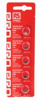 494-2396 RS PRO SR63 Button Batteries, 1.55V, 5.8mm Diameter, 5 Pack