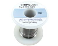 smd2sw020-8oz CHIPQUIK Wire, 0.5mm Solder, 183-188°C Melting Point