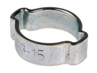436-415 RS PRO Steel O Clip, 7.5mm Band Width, 13 → 15mm ID