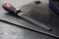 161-1476 RS PRO 150mm, Second Cut, Half Round Engineers File With Soft-Grip Handle