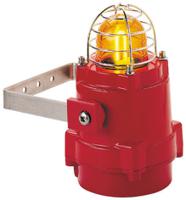 bexbg05dpdc024ab1a1ra e2s BExBG05 Series Amber Strobe Beacon, 24 V dc, Surface Mount, Xenon Bulb, IP67