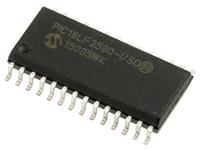 pic18lf2580-iso Microchip PIC18LF2580-I/SO, 8 bit PIC, PIC18LF2580 Microcontroller, 20 MHz, 256bit FLASH, 28-Pin SOIC