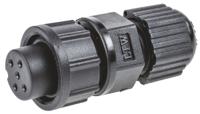 bd-05bffa-ll7001 Amphenol Industrial Circular Connector, 5 Contacts, Panel, Standard Connector, Socket, Female, IP67, Ceres Series