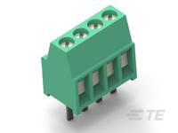282834-7 TE Connectivity PCB Terminal Block, 7-Contact, 2.54mm Pitch, Board Mount, 1-Row