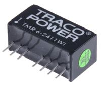 tmr-6-2411wi TRACOPOWER TMR 6WI DC-DC Converter, 5V dc/ 1.2A Output, 18 → 36 V dc Input, 6W, Through Hole, +65°C Max Temp