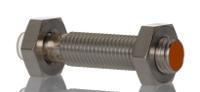 ie5338 ifm electronic Inductive Threaded Barrel Proximity Sensor, M8, 3 mm Detection, PNP/NPN NO, 10 → 30 V dc