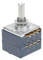rk27112a00cf Alps Alpine RK27 50kΩ Rotary Carbon Film Potentiometer, Panel Mount (Through Hole), RK27112A00CF