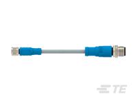 t4052325003-002 TE Connectivity Male/Female 3 way M8 to 3 way M12 Sensor Actuator Cable, 1000 mm