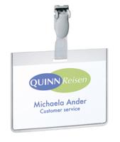 8143-19 Durable PVC Name Badge