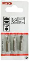 2607001471 Bosch Slotted Screwdriver Bit, SL8 Tip