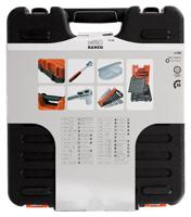 s108 Bahco 108-Piece Metric 1/2 in; 1/4 in Deep Socket/Standard Socket/Spanner/Allen Key/Bit Set with Ratchet, 6 point;