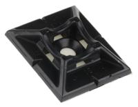 0-320-67 Legrand Self Adhesive Black Cable Tie Mount 30 mm x 25mm, 4.6mm Max. Cable Tie Width