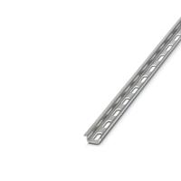 1401763 Phoenix Contact Aluminium Perforated DIN Rail, Mini Top Hat Compatible, 2m x 5.5mm x 15.5mm