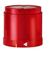 84312055 Werma KS70 Series Red Flashing Effect Flashing Light Element, 24 V, LED Bulb, DC