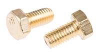 482-7786 RS PRO Plain Brass, Hex Bolt, M5 x 10mm
