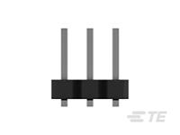 2842142-3 TE Connectivity AMPMODU Series Straight Surface Pin Header, 6 Contact(s), 2 mm Pitch, 2 Row, Unshrouded