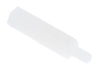 325-750 RS PRO Standoff, M3 x M3 Thread, 20mm Body, Nylon 66, Male/Female, 6mm Stud