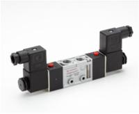 907-6380 RS PRO Pneumatic Solenoid Valve - Solenoid/Solenoid G 1/4 V51 Series 24V dc