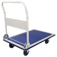 251-946 RS PRO Foldable Flatbed Steel Platform Trolley, 608 x 907 x 870mm, 300kg Load