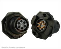 uts710e6s Souriau Sunbank by Eaton Circular Connector, 6 Contacts, Panel, Standard Connector, Plug, Female, IP68, IP69K, UTS