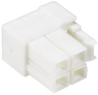 vlp-04v-1 JST, VL Male Connector Housing, 6.2mm Pitch, 4 Way, 2 Row