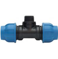158400224 Georg Fischer Plastic Pipe Fitting, 90° Tee, 25mm
