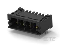 2336491-4 TE Connectivity D-2970 Dynamic Series Pluggable Terminal Block, 4-Contact, 5 mm Pitch, 1-Row