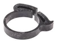 291-701 RS PRO Nylon  Snap Grip Hose Clamp, 7.1mm Band Width, 24.5 → 28.4mm ID