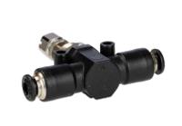 176-1892 RS PRO Tube Flow Regulator, Push In 4mm Tube Inlet Port x Push In 4mm Tube Outlet Port